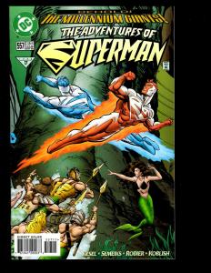 10 Adventures of Superman DC Comics # 554 555 556 557 558 559 560 561 562 0 JF16