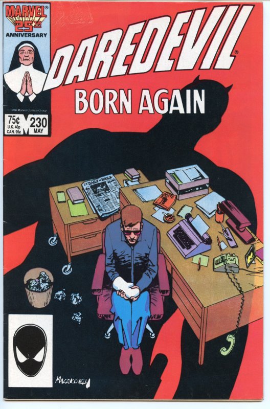 Daredevil (1964) #221-230 - incl. Miller’s “Born Again” story - Marvel - 1985-6