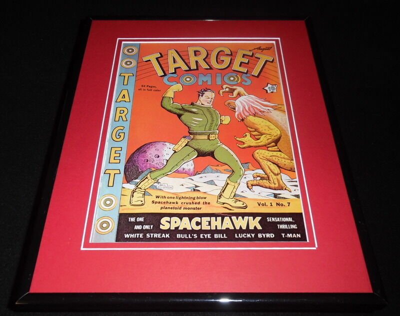 Target Comics Vol 1 #7 Framed Cover Photo Poster 11x14 Official RP