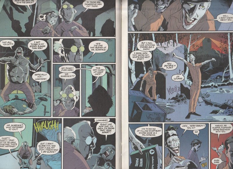 Arkham Asylum – Living in Hell # 1,2,3,4,5,6 Arkham inmate brings Hell !