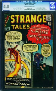 STRANGE TALES #110-CGC 4.0-FIRST DR. STRANGE-1963 - 0246147001