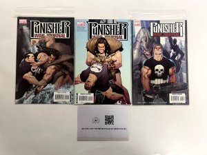 3 Punisher War Journal Marvel Comic Books # 13 14 15 Avengers Defenders 13 JS16