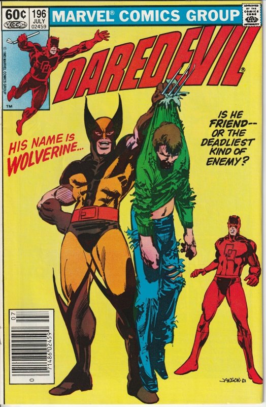 Daredevil #196 Marvel Comics F/NM