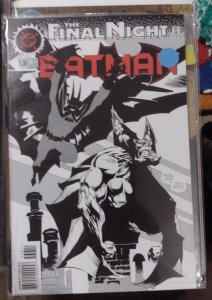 Batman # 536 1996, DC COMICS  THE FINAL NIGHT MAN BAT HUNTRESS