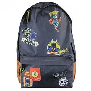 DC COMICS SUPERHERO BACKPACK BATMAN SUPERMAN DETECTIVE COMICS PALADONE