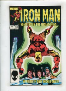 IRON MAN #185 (9.2) TERROR IN TULALUMA!! 1984 