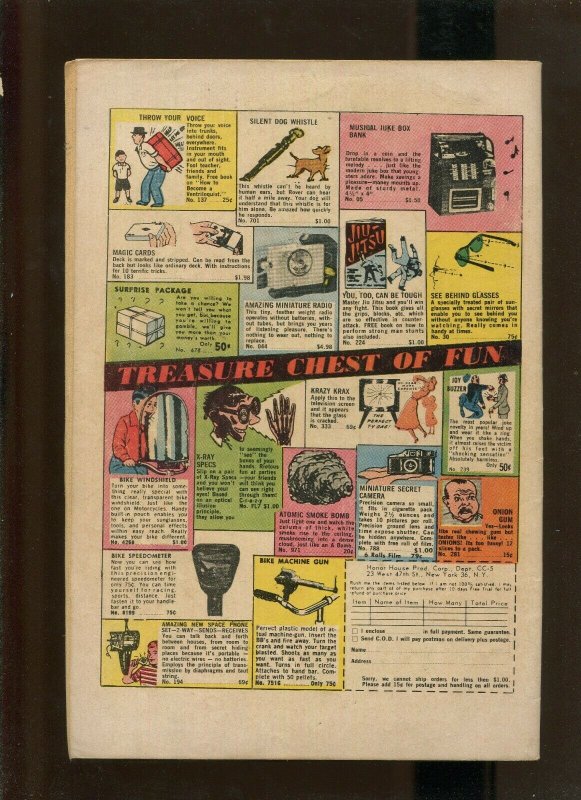 SPACE ADVENTURE (4.5)VG+ THE EYE IN SPACE!! 1964