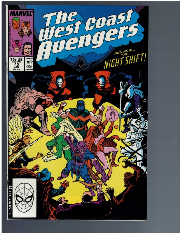 West Coast Avengers #40 (1989)