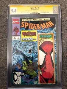 Spider-Man #11 CGC 9.8 Signed Stan Lee and Todd McFarlane White Pages