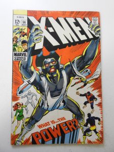 The X-Men #56 (1969) VG Condition moisture stain