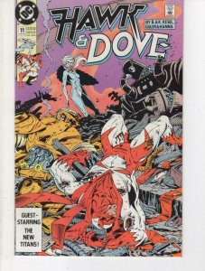 HAWK & DOVE #11, VF/NM, Kesel, 1989 1990, DC Comics, Scott Hana, more in store