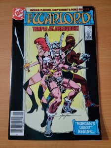 The Warlord #101 Newsstand Variant ~ NEAR MINT NM ~ 1986 DC Comics