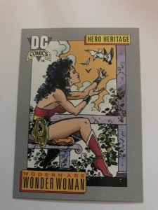 WONDER WOMAN #21 card : 1992 DC Universe Series 1, NM/M, Impel,  J Thompson art