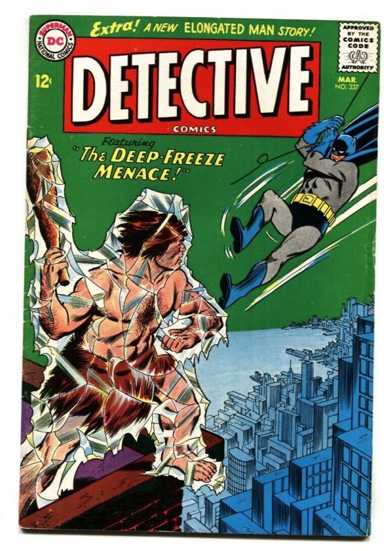 DETECTIVE COMICS #337-BATMAN AND ROBIN-1964-FN