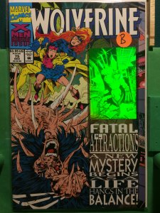 Wolverine #75 Fatal Attractions Holographic Sticker