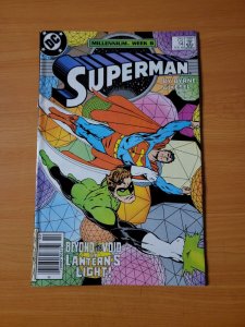 Superman #14 Newsstand Variant ~ NEAR MINT NM ~ 1988 DC Comics