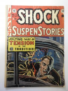 Shock SuspenStories #4 (1952) GD+ Condition centerfold detached top staple