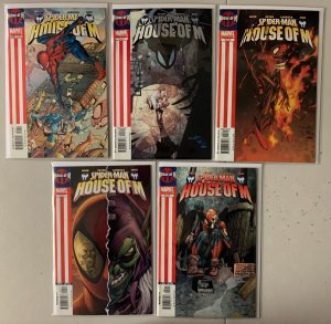 Spider-Man House of M set #1-5 direct 5 diff 6.0 (2005)