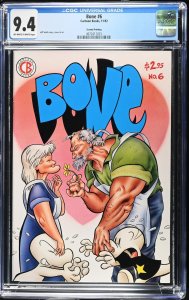 Bone #6 (11/92) Graded CGC 9.4 Second Printing