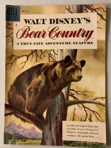 Dell Four Color #758 Disney's Bear Country 4.5 (1956)