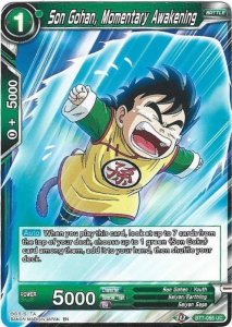 Dragon Ball Super CCG - Assault on the Saiyans - Son Gohan Momentary Awakening