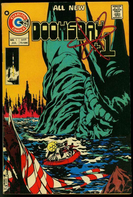 Doomsday + 1 #1 1975-CHARLTON COMICS -JOHN BYRNE ART VF