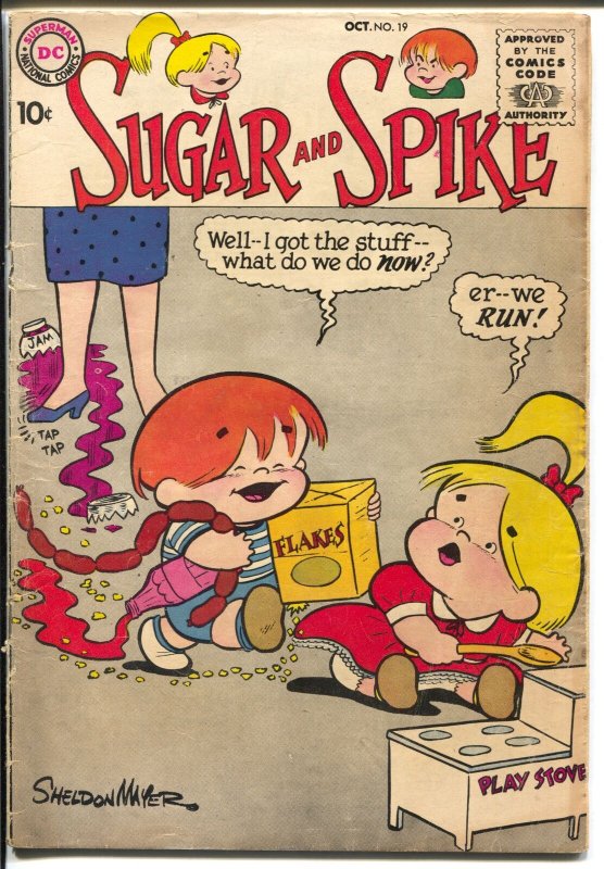 Sugar and Spike #19 1958-DC-Sheldon Mayer-VG-