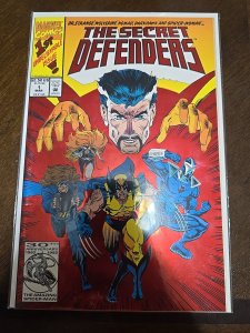 The Secret Defenders #1 Red Foil Cover Marvel Comics 1993