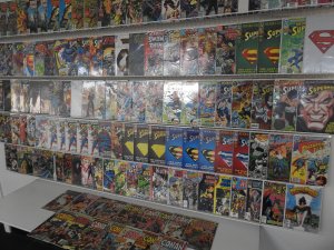 Huge Lot 130+ Comics W/ Superman, Swamp Thing, Conan, +More! Avg VF- Condition!
