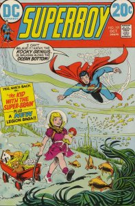 Superboy (1st Series) #191 FAIR ; DC | low grade comic October 1972 Underwater