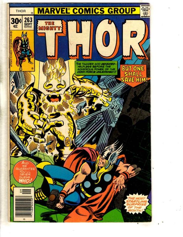 8 Mighty Thor Marvel Comics # 257 258 259 260 261 262 263 264 Loki Odin RH4