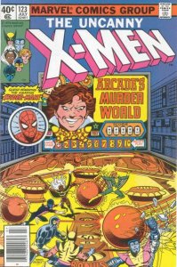 Uncanny X-Men #123 stock photo / ungraded / SCM