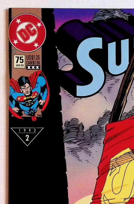 Superman 75 3rd Print Variant Death of Superman Doomsday DC Comics