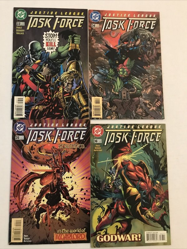 Justice league task force #1-36 Lot Of 34 missing #16, and #30
