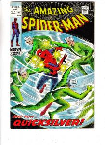 Amazing Spider-Man Brittish Variant #71 (Apr-69) VF High-Grade Spider-Man