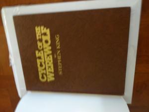 Stephen King CYCLE of the WEREWOLF HC, Signed Bernie Wrightson, 1st, 1983