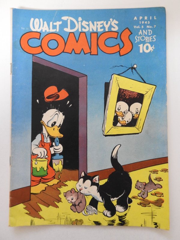 Walt Disney's Comics & Stories #55 (1945) Barks Art!  Solid VG Condition!!