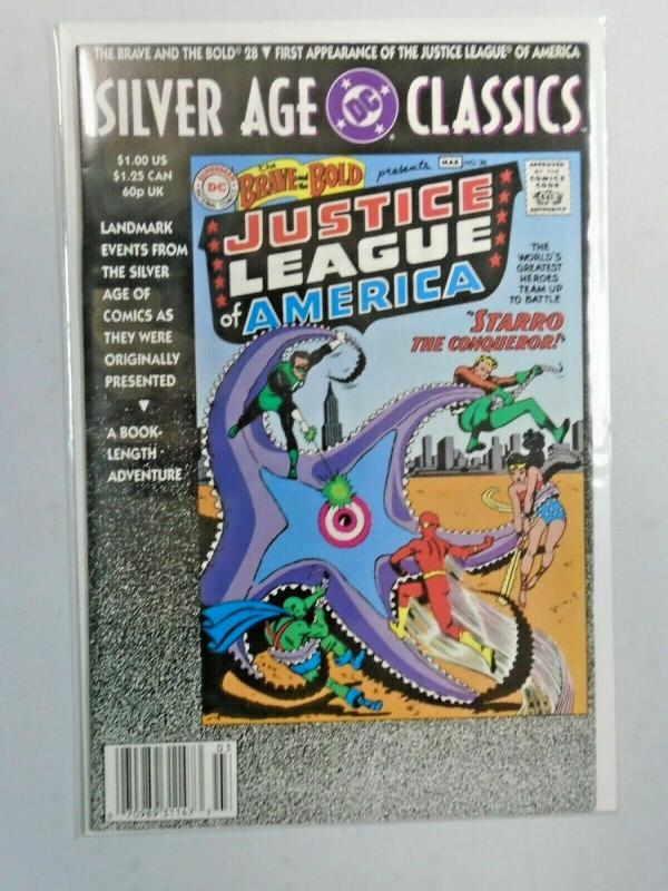 DC Silver Age Classics Brave and the Bold #28 JLA 6.0 FN (1992)