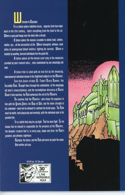 Hulk: Future Imperfect 1,2 Complete Set  1992  9.0 (our highest grade)  Perez!