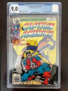 Captain America #228 (1978) - CGC 9.0 ! 1st Constrictor !