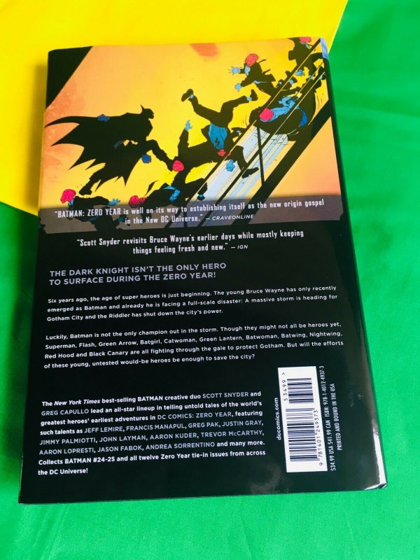 DC Comics Zero Year (Hardcover)