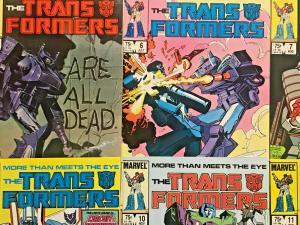 TRANSFORMERS#5-17 VF/NM LOT 1984(12 BOOKS) MARVEL COMICS