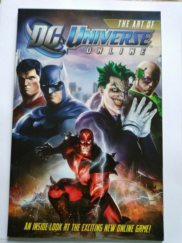 The Art of DC Universe Online (2010) Batman Superman Joker Harley Quinn