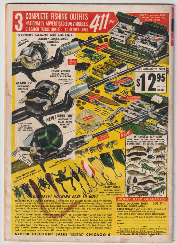 Space Family Robinson Lost In Space #22 (Jun 1967, Gold Key), VG condition (4.0)