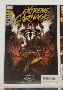 EXTREME CARNAGE BUNDLE SET ALPHA SCREAM PHAGE RIOT TOXIN AGONY MARVEL 2021