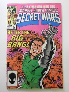 Secret Wars #12 After The Big Bang! VF-NM Condition!