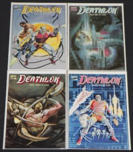 Vintage Marvel Deathlok 4pc High Grade Comic Lot Trade Paperback