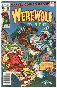 Werewolf by Night #43 (1977) Iron Man!