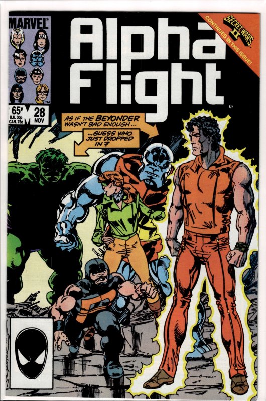 Alpha Flight #28 (1985) Alpha Flight