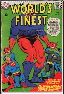 World's Finest Comics #158 (1966) Superman and Batman and Robin